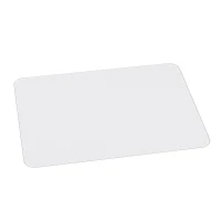 HOMCOM Alfombrilla Protectora para Suelos Alfombrilla para Silla de Oficina para Suelo Enmoquetado 90x120 cm Transparente(m-12)