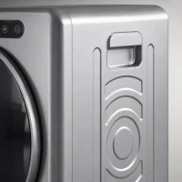 HOMCOM 5 kg Compact 40-60℃  Tumble Dryer - Silver Tone(m-11)