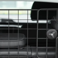 PawHut veiligheidshek auto zwart 120 x 40,5 cm(m-8)