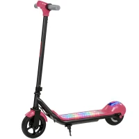 SPORTNOW Electric Scooter for Kids, with LED Display, Pink(m-1)