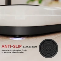 SPORTNOW Vibration Plate, with Adjustable/Removable Handle, Preset Modes, 50 Speeds(m-8)