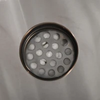 HOMCOM Biokamin Ethanol Kamin Bio Ethanol Brenner 0,4L Brenndauer kein Rauch mit Feuerlöschhaken Edelstahl gehärtetes Glas Silber 23 x 23 x 39 cm(m-9)