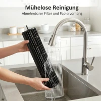 HOMCOM Tragbarer Luftkühler, 3-in-1 Verdunstungs-Luftkühler mit 9-Liter-Wassertank, 48° Oszillation, 3 Geschwindigkeiten, 3 Modi, Weiß(m-9)