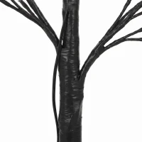 HOMCOM Arbre lumineux 180cm Cerisier Artificiel Lumineux  200 LED et 20 Branches Flexibles, Décoration Intérieure et Extérieure(m-13)