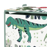AIYAPLAY Storage Chest, Wooden Toy Chest with Lid, Flip-Top, Security Hinges and Anti-Pinch Design for Kids, Green(m-11)