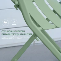 Outsunny Set Gradina 3 Piese – Pliabil, Verde(m-5)