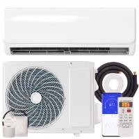 HOMCOM 9000 BTU Mini-Split-Klimaanlage & Wärmepumpe, WLAN-fähige Inverter-Klimaanlage mit Installationskit(m-12)