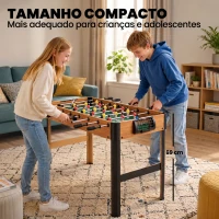 HOMCOM Matraquilho para Crianças acima de 7 Anos com 2 Bolas 8 Hastes 2 Marcadores de Pontos 22 Jogadores 118x104x69cm Multicor(m-6)