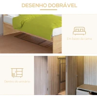 HOMCOM Estendal Elétrico Dobrável 120W Estendal Elétrico de Roupa com Estrutura de Liga de Alumínio 94x50x90cm Prata(m-5)