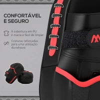 SPORTNOW Plastrons de Boxeo Paos de Muay Thai MMA para Treino de Boxeo Boxing Karate Taekwondo Artes Marciais 24x19x4 cm Preto(m-6)