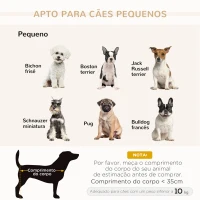 PawHut Sofá para Cães Pequenos Sofá para Gatos Estofado em Veludo com Arrumação Oculta e Almofada Lavável 76x45x43 cm Cinzento Claro(m-4)