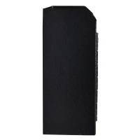 HOMCOM Briefkasten Wandbriefkasten Postkasten abschließbar mit Kassenschublade Funktion inkl. 2 Schlüssel Stahl Schwarz 25 x 7,7 x 18,5 cm(m-6)
