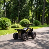 AIYAPLAY ATV Electric pentru Copii 18-48 Luni, 6V, 2 km/h, Sarcină 25 kg, Negru(m-9)