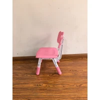 AIYAPLAY Schreibtischstuhl Kinder 2er Set, 26-30cm höhenverstellbar ergonomischer Rückenlehne armlose für 1,5–8 Jahren Rosa(m-10)