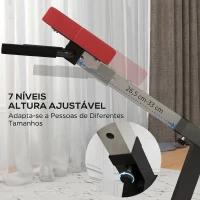 SPORTNOW Cadeira Romana para Hiperextensões com Altura e Encosto Reguláveis, 120 kg, para Treino de Abdominais e Costas(m-5)