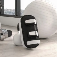 SPORTNOW Scut de box și muay thai pentru braț, din PU și EPE, 38x20x18 cm, negru(m-7)
