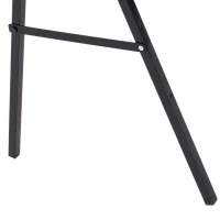 DURHAND Caballo de Sierra con Patas Plegables Caballete Metálicos 2 Piezas con Asa Almohadilla Antideslizante Carga Máx. 250kg Acero(m-9)