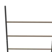 PawHut Zitladder voor Kippen, 4 Zitstangen, Weerbestendig, voor 4-6 Kippen, Staal/Hout(m-13)