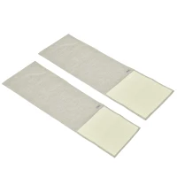 PawHut set van 2 kattenkrabmatten krasbescherming bank sisal krabtapijt voor kat fauteuil bank kattenkrabmat beige + grijs 130 x 45 x 0,3 cm(m-1)
