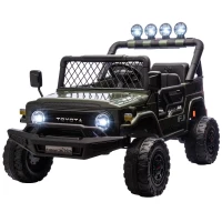 AIYAPLAY Kinder Elektroauto TOYOTA FJ 24V Elektroauto für Kinder mit Fernbedienung 200W Motor Lithium-Akku 2-Sitzer für 3-8(m-11)