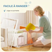 AIYAPLAY Parcours motricité bébé 8PCS, module motricité Bébé en mousse avec housse en velours lavable 51 x 40 x 40 cm multicolore(m-6)