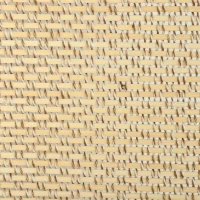HOMCOM Biombo Interior em Bambu 4 Painéis 180x180cm, Separador de Ambiente Dobrável e Portátil, Estilo Boho, Madeira Natural(m-6)