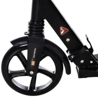 HOMCOM Patinete Eléctrico para Mayores de 14 Años E-Scooter Plegable Manillar Ajustable 12 km/h Batería Recargable 22,6V Monopatín 150W Carga 100kg(m-6)