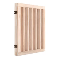 PawHut Barrière de Sécurité pour Chien Barrière Chien Sans Perçage Pliable et Autoportante 3 Panneaux 150 x 36 x 61 cm Naturel(m-14)