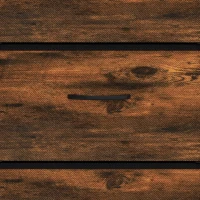 HOMCOM Rustic Chest of Six Fabric Drawers - Rustic Brown(m-11)