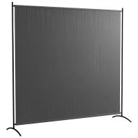 Outsunny Paravent Extérieur à Panneau Unique, Séparateur de Pièce de 180H cm avec Protection UV30+, Gris Foncé(m-17)