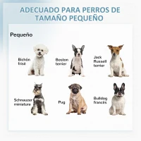 PawHut Parque para Perros de 4 Paneles Parque de Juegos Plegable para Mascotas para Exterior e Interior 82x82x60 cm Gris(m-4)