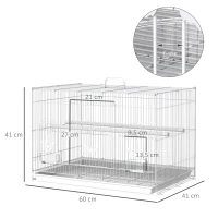 PawHut vogelkooi vogelhuis  60 cm x 41 cm x 41 cm(m-3)