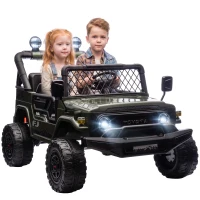 AIYAPLAY Kinder Elektroauto TOYOTA FJ 24V Elektroauto für Kinder mit Fernbedienung 200W Motor Lithium-Akku 2-Sitzer für 3-8(m-12)