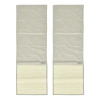 PawHut set van 2 kattenkrabmatten krasbescherming bank sisal krabtapijt voor kat fauteuil bank kattenkrabmat beige + grijs 130 x 45 x 0,3 cm(m-10)