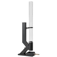 Outsunny Estufa a Pellets para Exterior 13 kW com Tubo, Preto(m-1)