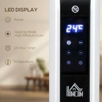 HOMCOM Three-Mode Modern Slimline Heater, 7-35℃ Temperature(m-5)