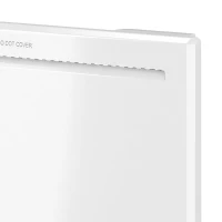HOMCOM Smart Panel Heater Wall Mounted/Freestanding, Electric Heater with Weekly Timer, Open Window & Anti-Frost, 1000W, White(m-12)