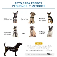 PawHut Cama Elevada para Perros Gatos Portátil Cama para Mascotas con Zona de Malla Transpirable y Tela Oxford para Interior Exterior 61x46x18 cm Azul(m-8)