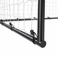 SPORTNOW Football Goal, 10 x 6.5ft Football Net with Ground Stakes and Metal Frame, Training Equipment for Indoor Outdoor Play(m-9)