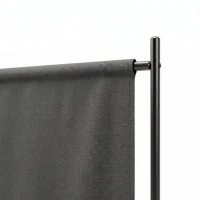 Outsunny Paravent Extérieur à Panneau Unique, Séparateur de Pièce de 180H cm avec Protection UV30+, Gris Foncé(m-12)
