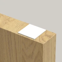 HOMCOM Mesa Consola com 2 Gavetas, Móvel Consola, 100 x 30 x 85 cm, Cantos Arredondados e Tampo Espesso, Madeira Natural(m-9)