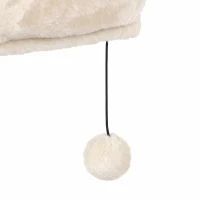PawHut Krabpaal 184 cm met 3 krabpalen, ligplekken, speelbal, hangmat en ladder, voor katten tot 6 kg(m-13)
