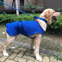 PawHut Chaqueta Refrigerante Chaleco de Perro Ropa de Verano Chaleco para Mascotas Chaqueta Refrescante Perro Espalda 40cm Poliéster(m-2)