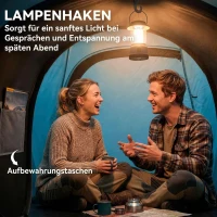 Outsunny Pop-up tent voor 1-2 personen kampeertent 3 seizoenen glasvezel blauw + grijs(m-7)
