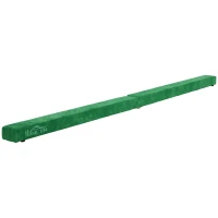 HOMCOM Poutre de gymnastique pliable 210 cm antidérapant, poutre gymnastique pour entraînement à l'équilibre, vert(m-8)