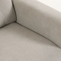 HOMCOM Fauteuil Releveur Électrique Massage Vibration et Chaleur, Fauteuil Relax Électrique, Dossier Inclinable, Chenille, Gris(m-11)