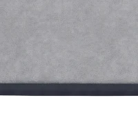 AIYAPLAY Baby Play Mat, 3CM Thick Foam Playmat Rug, Soft Flannel, Non-Slip, Water Resistant, Easy Care, 180 x 150 cm, Dark Grey(m-12)