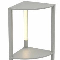 HOMCOM 4-Tier Corner Floor Lamp(m-11)
