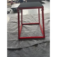SPORTNOW Set rutschfester trapezförmiger Plyometrie-Boxen, 30.5-61 cm, Rot(m-1)