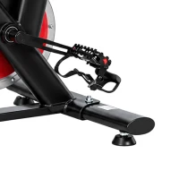 SPORTNOW Exercise Bike for Home Gym with Smart APP, Magnetic Resistance, Adjustable Seat & Handlebars, LCD Display, Wheels(m-12)